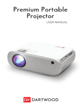 DARTWOOD Premium Portable Projector User manual