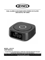 Jensen JCR-375 User manual