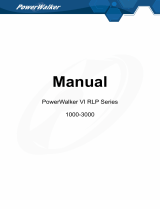 PowerWalker 1000-3000 User manual
