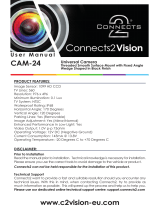 Connects2 CAM-24 User manual