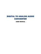 UGREEN 30523 DIGITAL TO ANALOG AUDIO CONVERTER User manual