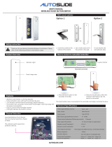 AUTOSLIDE M-202E User manual