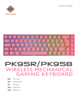 Deltaco Gaming PK95B User manual