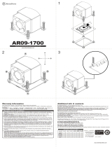 SilverStone AR09-1700 User manual
