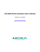 Moxa DA-660A Series User manual