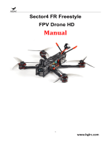 HGLRC FPV Sector4 FRFreestyle Drone HD User manual