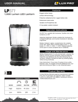 Luxpro LP371 User manual