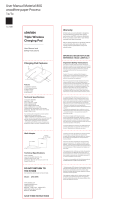 Ubio Labs AWC1095 User manual