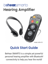 BeHear ABH-410 Hearing Amplifier User manual