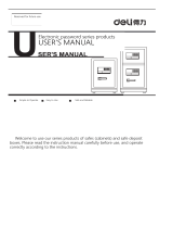 Deli 3657A User manual