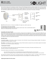 Solight 1L56, 1L56B Wireless Doorbell User manual