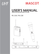MASCOT RS-21B User manual