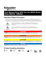 Schneider Electric SRVS6KRIRK User manual