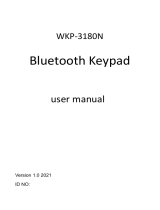 Ortek WKP-3180N User manual