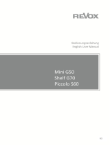 Revox Mini G50 Smallest Speaker User manual
