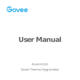 Govee H5102 User manual
