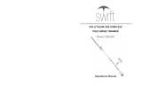 SWIFT EB918D User manual