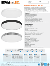 Envision LED Trimless Surface Mount User manual
