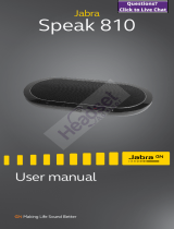 Jabra Speak 810 MS User manual