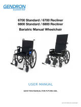 GENDRONGD-6700 Recliner Bariatric