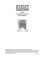 Event Lighting CB1G User manual