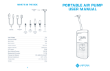LECTRIC eBIKE Portable Air Pump User manual