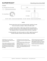 SUPERFRONT bar 20 User manual