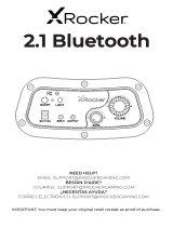 X-Rocker 2020003 2.1 Bluetooth Gaming Chair User manual