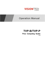 VISIONTechShopTVP-B/TVP-P Price Computing Scales