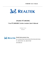 Realtek RTL8852BE User manual