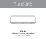 Russound BTC-2X User manual