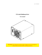 OEM FLD-Mini Flashlamp Driver User manual