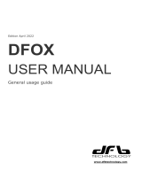 dfb TECHNOLOGY DFOX User manual