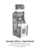 ARCADE1UP PAW Patrol User manual