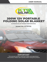 KT SOLAR KT70733 User manual