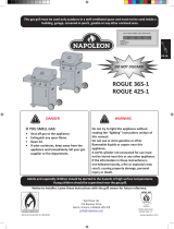 NAPOLEON ROGUE 365-1 User manual