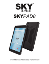 SKY DEVICES SKYPAD 8 Tablet User manual