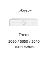 Fezz Audio Torus 5040 User manual