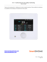 SmartDHOME Multi Sensor User manual