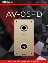 BAS-IP AV-05FD User manual