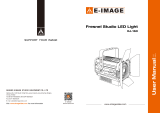 E-Image E-Image video EJ-160 Fresnel Studio LED Light User manual