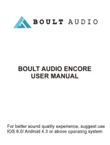 BOULT AUDIO Encore User manual