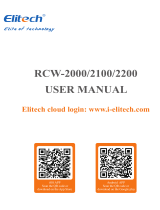 Elitech RCW-2000 User manual