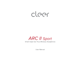 cleer Arc II Sport User manual