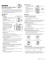 Extech RH200W User manual
