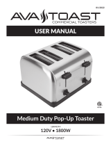 AVA TOAST 184MDT4 User manual
