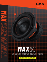 GAS MAX S1-6D1 User manual