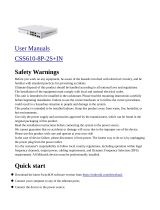 MikroTik CSS610-8P-2S+IN Smart PoE Switch User manual