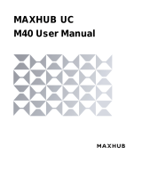 MAXHUB UC M40 User manual