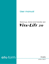 ato-form ato-form ViTA-LifT 210 Stand-up and Transfer User manual